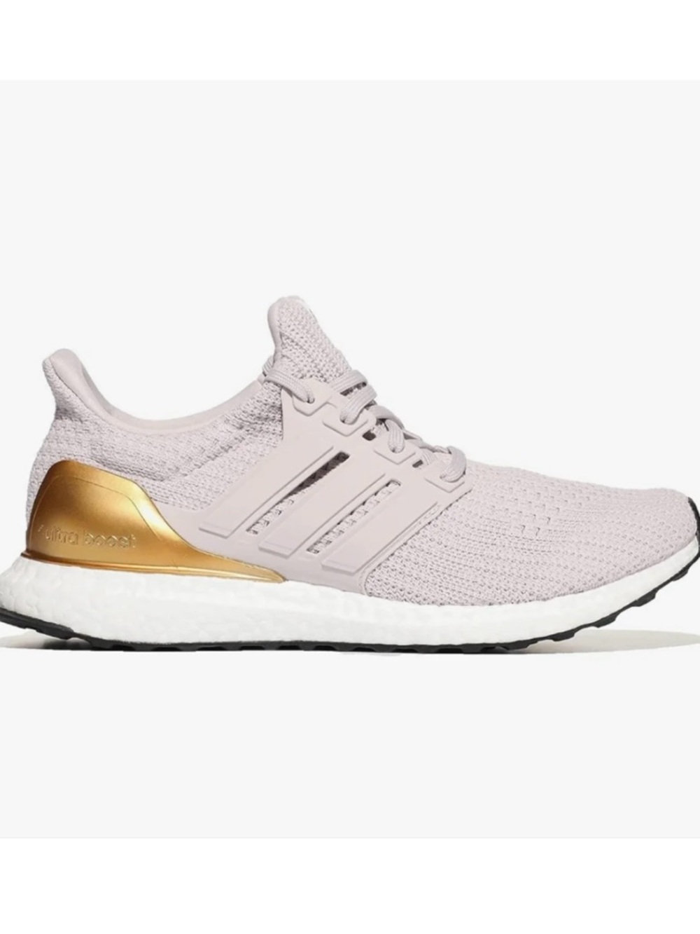 adidas Ultraboost 4.0 DNA W Ice Purple and Black with gold. Like new condition.